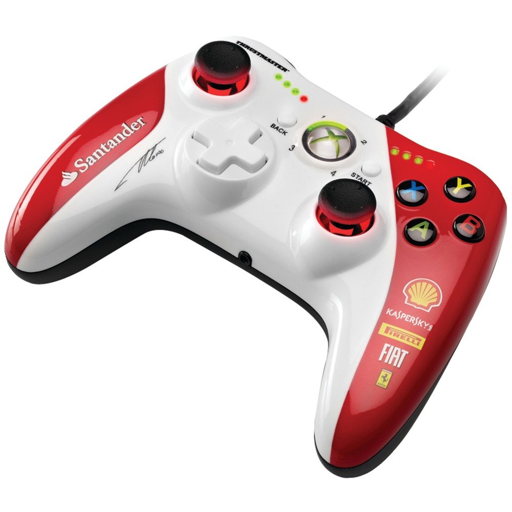 THRUSTMASTER 4460098 Xbox 360(R)/PC GPX LightBack Ferrari(R) F1 Edition Gamepad
