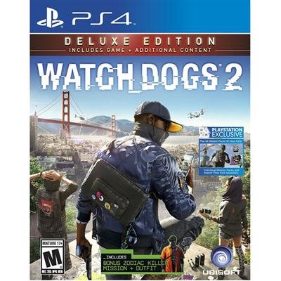 Watch Dogs 2 Deluxe Ed PS4